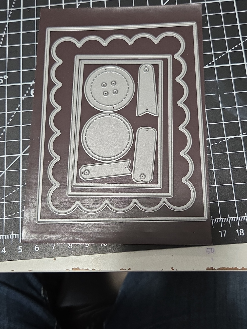 MFT Blueprint #1 Die Set  Designs frames & borders